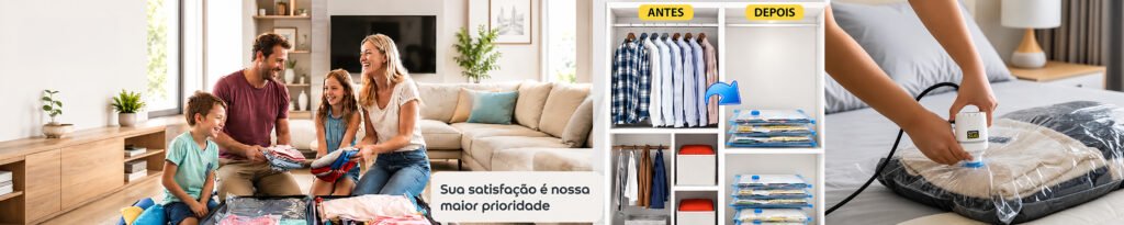 sacos a vácuo baú