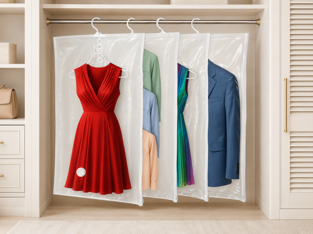 saco a vácuo cabide Hanger Plus BAÚ para roupas penduradas